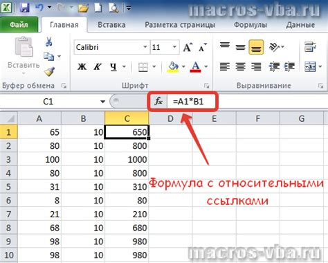 Как умножить все значения столбца в Excel на формулу: пошаговое объяснение и примеры