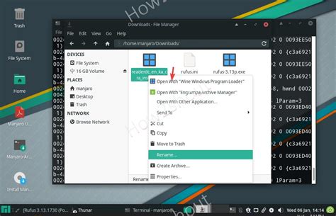 Как установить AppImage на Linux Manjaro