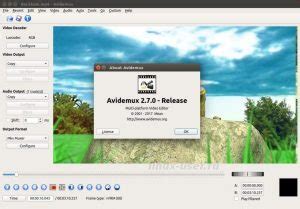 Как установить Avidemux 2.7 VC 64 bit на Mac