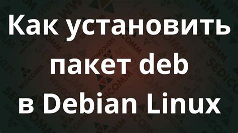 Как установить deb пакет в Debian: полное руководство