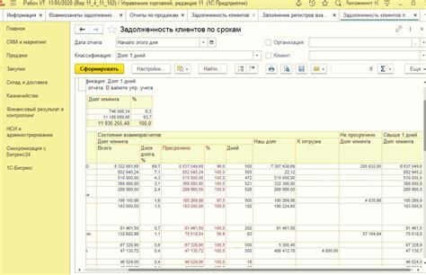 Классификация обработки заполнение регистров взаиморасчетов