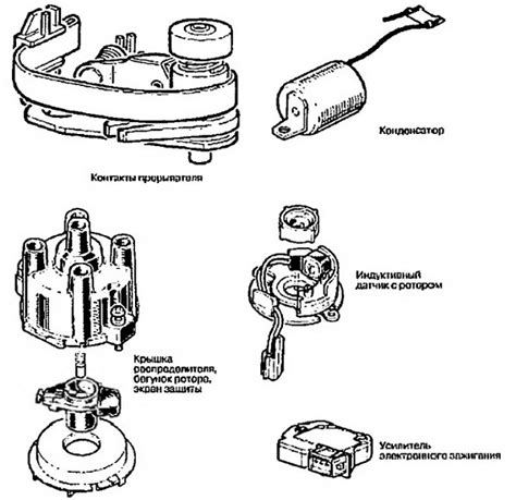 Компоненты системы зажигания