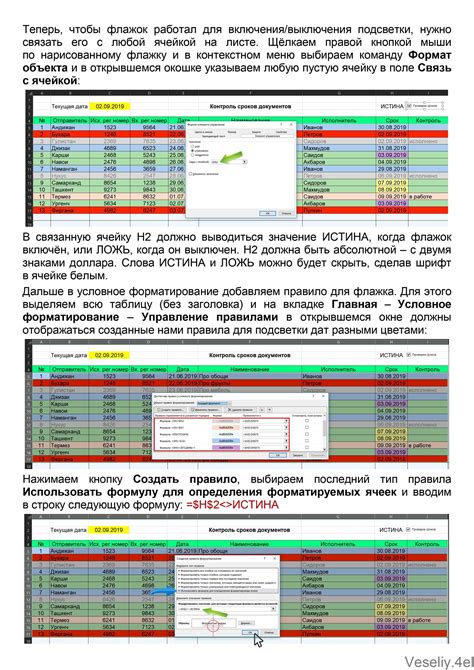 Контроль сроков и процентов