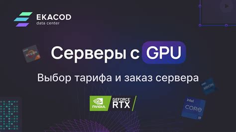 Конфигурация сервера для работы с GPU