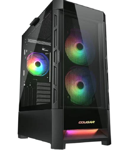 Корпус Cougar Duoface RGB: включение подсветки