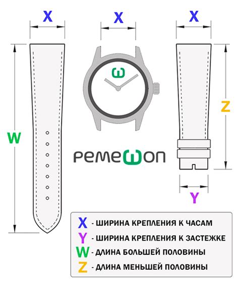 Маркировка на ремешке часов