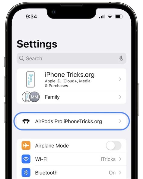 Методы настройки AirPods на iPhone