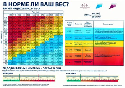 Метод расчета индекса массы тела (ИМТ) и его особенности