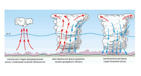 Механизмы формирования грозовых облаков