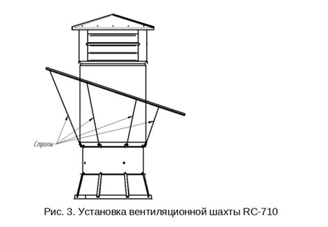 Монтаж вытяжной шахты