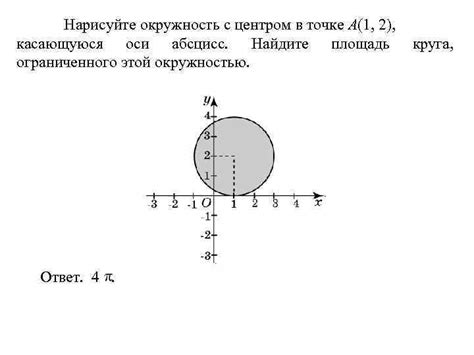 Нарисуйте окружность