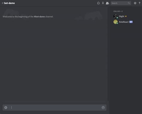 Настройка действий при нажатии на кнопку в Discord