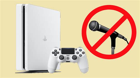 Настройка микрофона на PS4