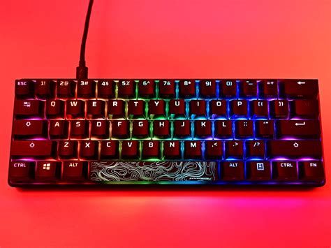 Настройка подсветки клавиатуры HyperX Alloy Origins 60