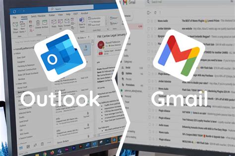 Настройка Gmail в Outlook 2022