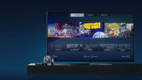 Настройка Steam Link на телевизоре