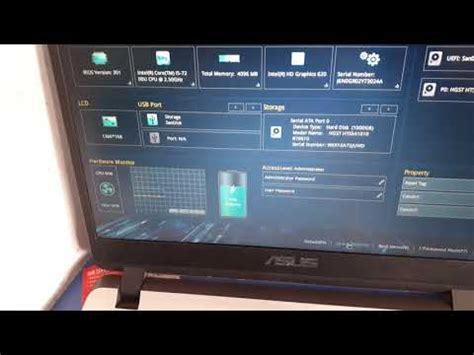 Настройки BIOS на Asus SonicMaster