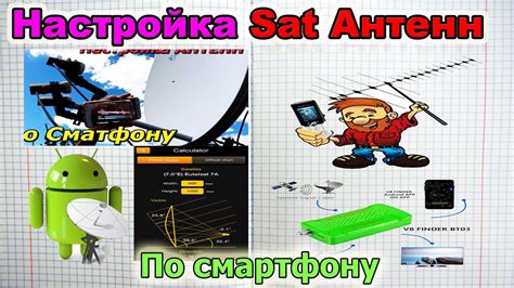 Начало настройки тарелки