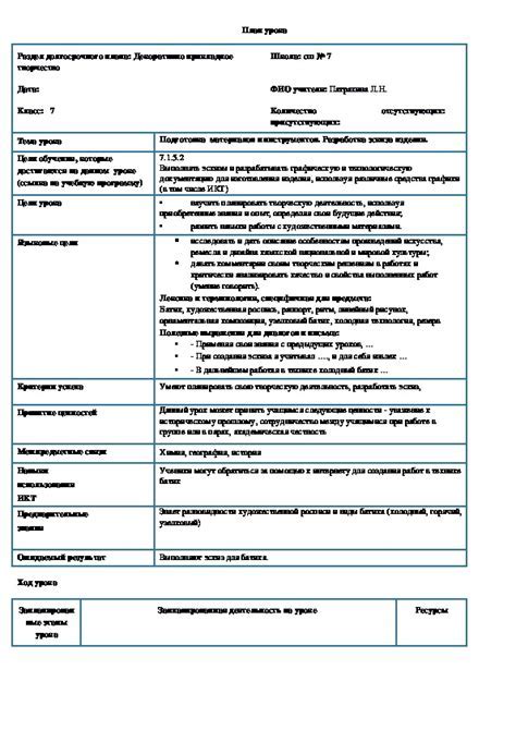 Начало творчества: подготовка материалов