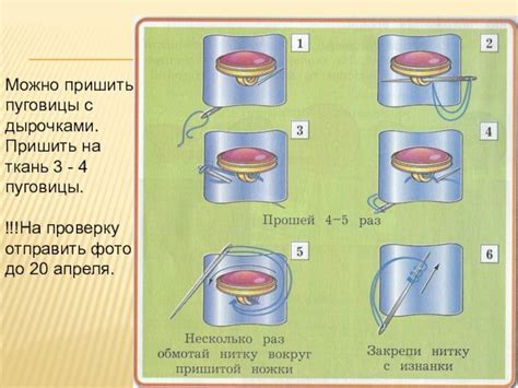 Начальная фиксация нити