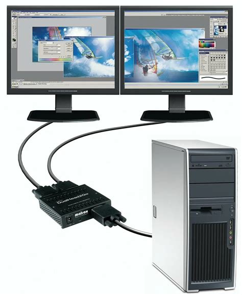 Необходимые шаги для подключения второго монитора через DisplayPort