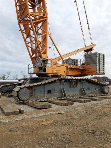 Обзор работы крана Liebherr