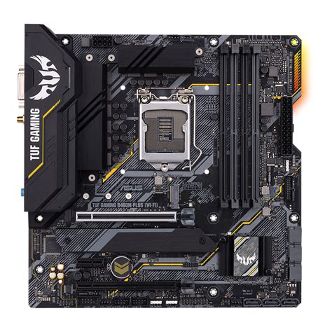 Описание материнской платы Asus TUF Gaming B460M Plus