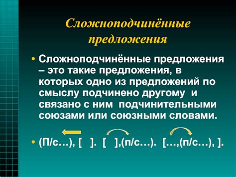 Определение и функции подчинительной связи