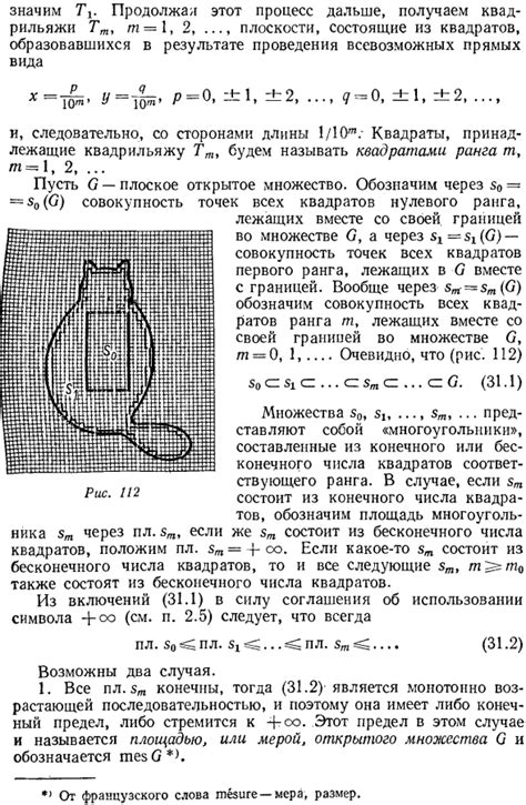 Определение меры