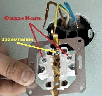 Определение места установки розетки