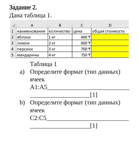 Определите формат шпаргалки