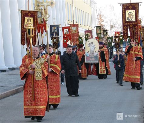 Организация крестного хода