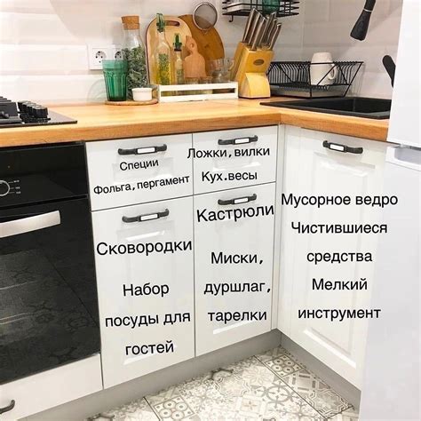 Организация кухонного пространства