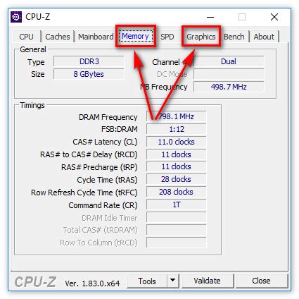 Основные возможности программы CPU-Z