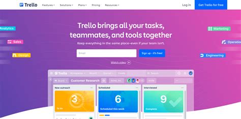 Основные шаги регистрации в Trello из России