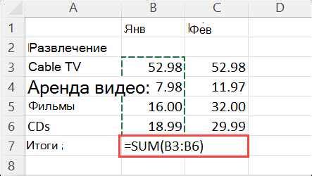 Основы работы с функциями и формулами в Excel на английском