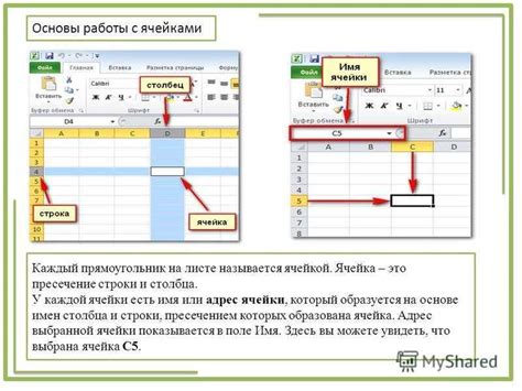 Основы работы с ячейками в Excel