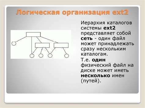 Особенности различных файловых систем