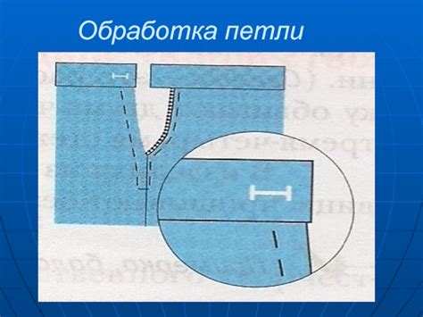 Отделка нижнего края юбки