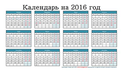 Отдых в 2016 году