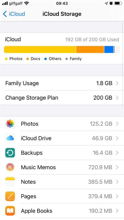 Откройте приложение "iCloud Drive", чтобы получить доступ к файлам