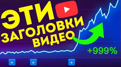 Оформите заголовки для каждого раздела видео