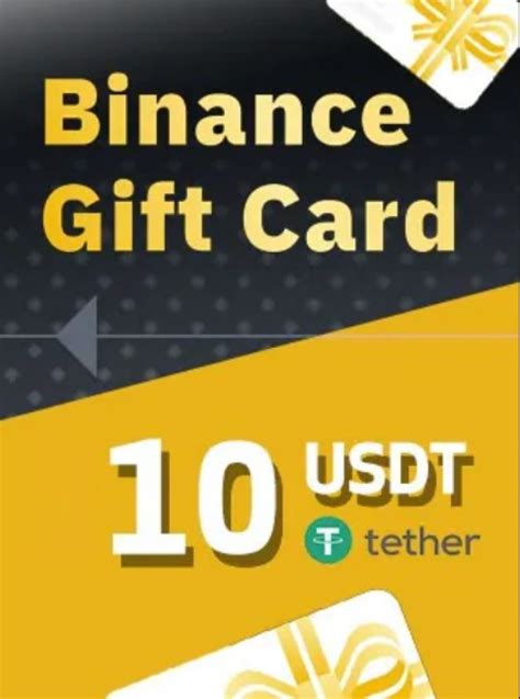 Оформление карточки Binance Gift Card