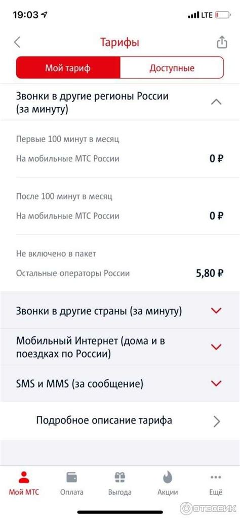 Оформление подключения тарифа МТС ИКС