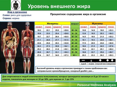 Ошибки при измерении процента жира