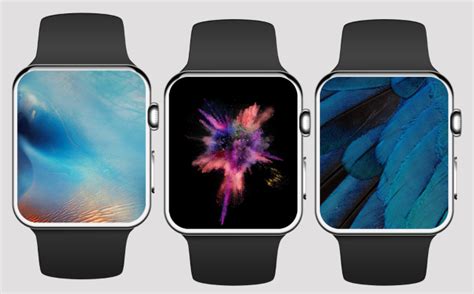 Передача обоев на Apple Watch