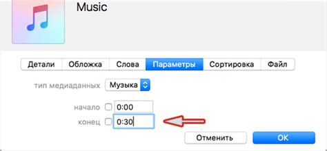 Перенос и установка рингтона на iPhone через iTunes