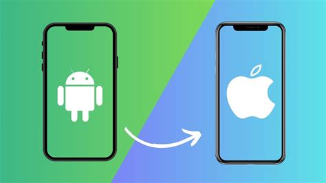 Перенос приложений и данных с Android на iPhone 10