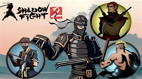 Персонажи и их особенности в Shadow Fight 2