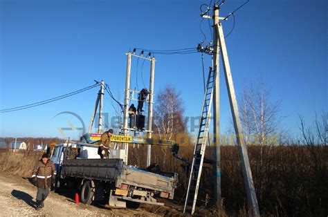 Планировка и строительство ЛЭП в Советской Республике